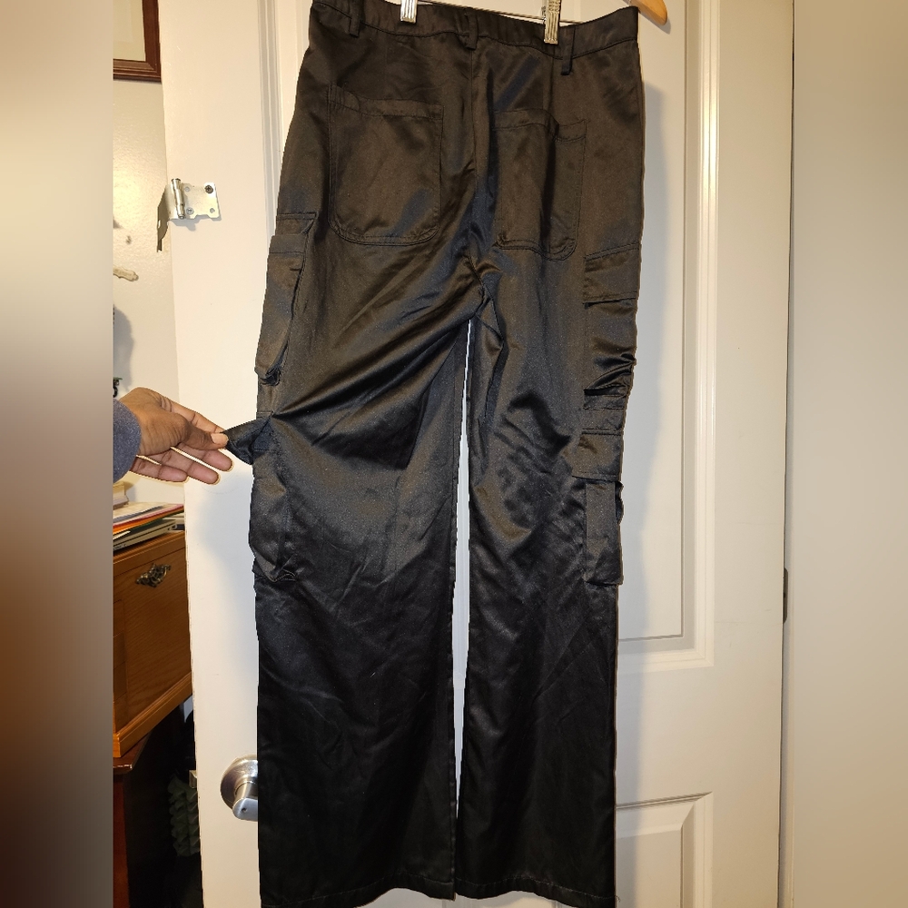 Black Cargo Pants - Picture 6 of 15